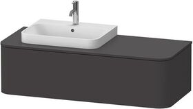 Duravit WTU HAPPY D.2 PLUS 1300x550mm 1 Ausz. WT li gra s-matt o ES