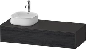 Duravit Waschtischunterbau Zencha 1300x281x550mm Ei sw / gra s-matt o ES