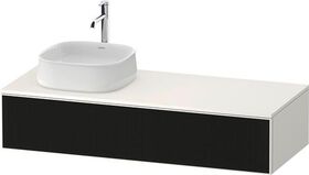 Duravit Waschtischunterbau Zencha 1300x281x550mm sw ls / we s-matt o ES
