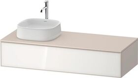 Duravit Waschtischunterbau Zencha 1300x281x550mm we / ta s-matt o ES