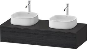 Duravit Waschtischunterbau Zencha 1300x281x550mm Ei sw / gra s-matt o ES