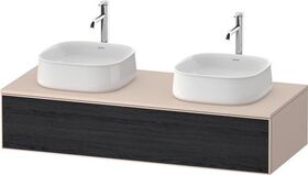 Duravit Waschtischunterbau Zencha 1300x281x550mm Ei sw / ta s-matt o ES
