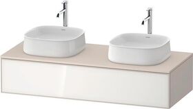 Duravit Waschtischunterbau Zencha 1300x281x550mm we / ta s-matt o ES