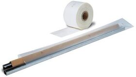 Schlauchfolie Breite 80mm Länge 250m Stärke100µ LDPE transparent TRANSPAK - VPE: 2