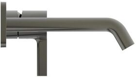 IDS Einhebel-Wandwaschtischarmatur JOY Baus. 2 Ala 180mm eck Ros magnetic grey IDEAL STANDARD