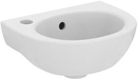 IDS Handwaschbecken EUROVIT HL links m ÜL 350x260x160mm weiß IDEAL STANDARD