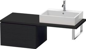 Duravit Konsolenunterschrank L-CUBE 400x620x547mm eiche schwarz
