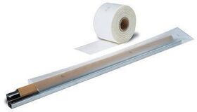 Schlauchfolie Breite 100mm Länge 500m Stärke50µ LDPE transparent TRANSPAK