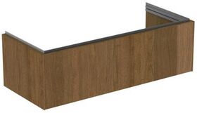 IDS Waschtischunterschrank CONCA 1 Auszug 1200mm Walnuss dunkel IDEAL STANDARD