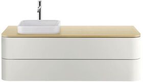 Duravit Konsolenunterschrank HAPPY D.2 P 408x1300x550mm f Aufsatzbecken Happy D.