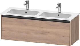 Duravit Waschtischunterbau Ketho.2 1280x440x480mm eiche schwarz