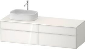 Duravit Waschtischunterbau Zencha 1600x442x550mm Ei sw / gra s-matt o ES