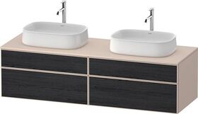 Duravit Waschtischunterbau Zencha 1600x442x550mm Ei sw / ta s-matt o ES