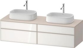 Duravit Waschtischunterbau Zencha 1600x442x550mm we / ta s-matt o ES