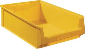 Sichtlagerkasten L500/450xB310xH140mm PE gelb TECWERK