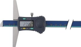 Tiefenmessschieber DIN 862 200mm dig.ger.Schiene TECWERK