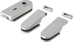 Glastürbeschlag STUDIO Rondo LM silber elox.BB DIN L/R DORMA-GLAS