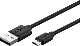Micro-USB Lade- und Synchronisationskabel, 0.5m- VPE: 1