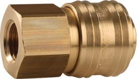 Schnellver.Kup.DN 7,2,IG MS blk Gew.G 1/2 Zoll 19,17mm TECWERK - VPE: 10