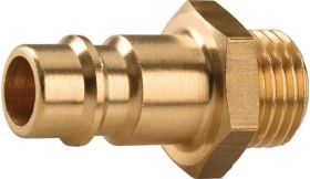 Stecknippel MS blk Stecker DN 7,2 AG G 1/2 Zoll TECWERK - VPE: 10