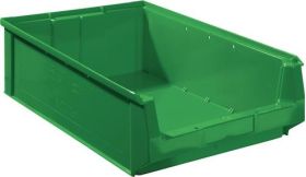 Sichtlagerkasten L500/450xB310xH140mm PE grün TECWERK