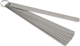 Fühlerlehre Blatt-St.0,05-1,0mm STA L.200mm Bl.20 St.TECWERK