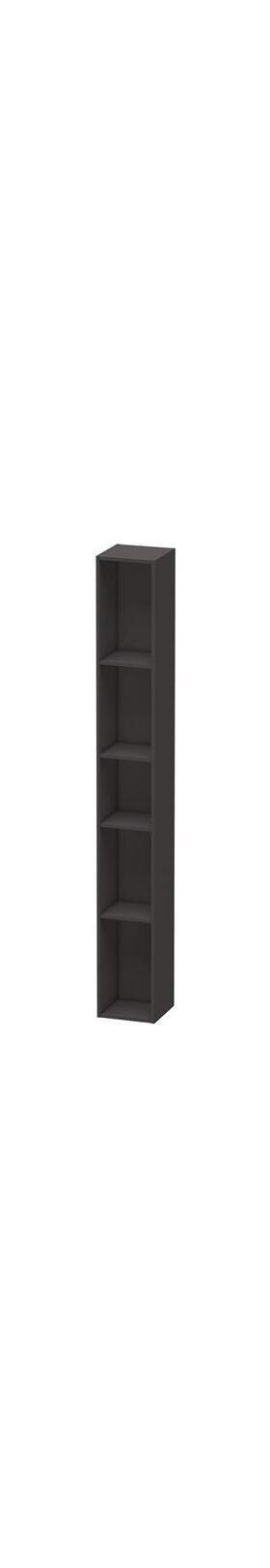 Duravit Regalelement L-CUBE 180x180x1400mm graphit supermatt