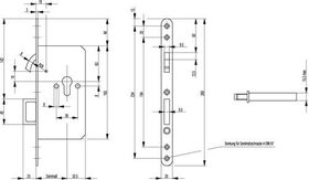 Gegenkasten G3530017 STA rd 20mm BKS