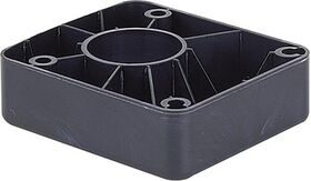 Gleiter f.Sockelverstellfuß Ku.schwarz Sockelhöhenversteller HETTICH - VPE: 10