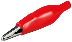 Krokodilklemme, Rot- VPE: 10