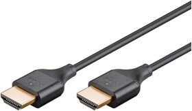 Slim Ultra High-Speed HDMI™-Kabel mit Ethernet, 1m- VPE: 1