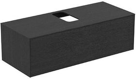 IDS Schubladenfront CONCA für WTU, 1202x370mm Eiche geflammt IDEAL STANDARD