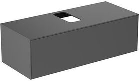 IDS Waschtischplatte CONCA mitt Auss 1202x505mm a Nr2019 ant matt IDEAL STANDARD