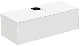 IDS Waschtischplatte CONCA o Auss 1202x505mm a Nr2019 weiß matt IDEAL STANDARD