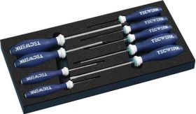 Werkzeugmodul 9-tlg.1/3-Modul Schlitz 2,5-6,5/PH0-3 TECWERK