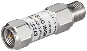 Mini Koaxialkabel-Verstärker 18 dB (DVB-T/SAT)- VPE: 1