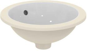 IDS Unterbauwaschtisch CONNECT rund 380mm weiß IDEAL STANDARD