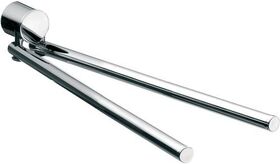 Emco Handtuchhalter RONDO 2 2-armig, drehbar, 364mm chrom EMCO