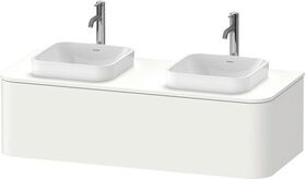 Duravit Konsolenunterschrank HAPPY D.2 P 354x1300x550mm f 2x Aufsatzbecken Happy