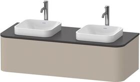 Duravit Konsolenunterschrank HAPPY D.2 P 354x1300x550mm f 2x Aufsatzbecken Happy