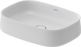 Duravit Aufsatzbecken Zencha 550x390mm o ÜL u Hahnlochblock we sdm WG