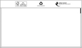 Dokumententaschen Premium Maße 240x110mm DIN-lang o.Druck TRANSPAK - VPE: 1000