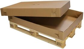 WP-Aufsatzrahmen-Deckel/Boden Maße 1210x810x150mm Qualität 2.90 BC, FEFCO 0452 - VPE: 5