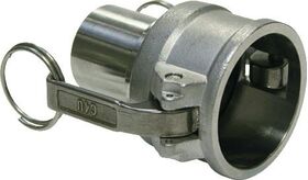 Hebelarmk.Kamlok Typ C VA (1.4408) 26,44mm 3/4 Zoll Schl.-Gr.19mm TEGUMA