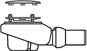 V&B Ablauf Tempoplex Plus d= 90mm we