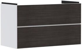 HG Waschtischunterschrank Xevolos E 980x555x475mm Ko mweiß Fr eiche deunkel