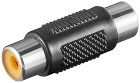Cinch-Adapter, Buchse zu Buchse- VPE: 10