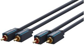 Cinch-Kabel, stereo, 1m- VPE: 1
