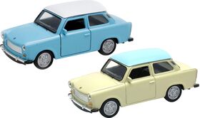 Welly Trabant 601, Freilauf, 2-f.sort.