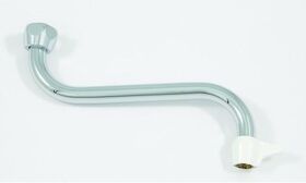 IDS Rohrauslauf mit Handschutz S-160 chrom IDEAL STANDARD